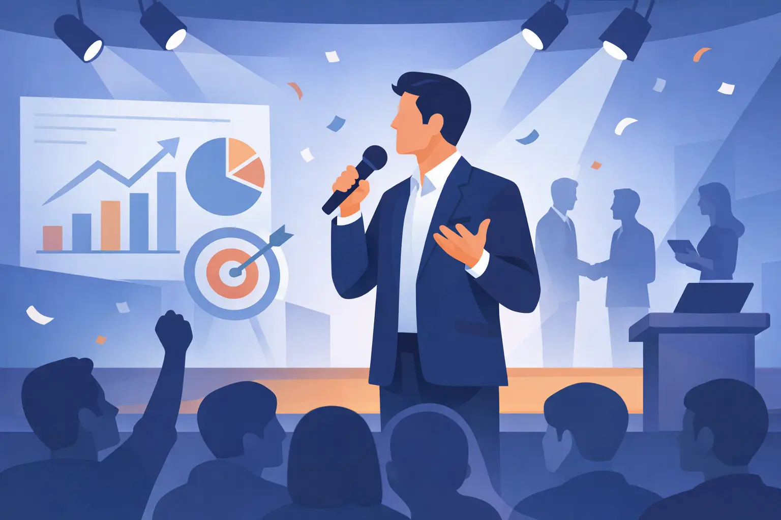 What a Sales Kickoff Emcee Really Does