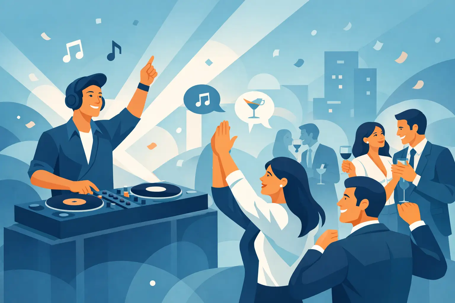 Why an Interactive Corporate DJ Works