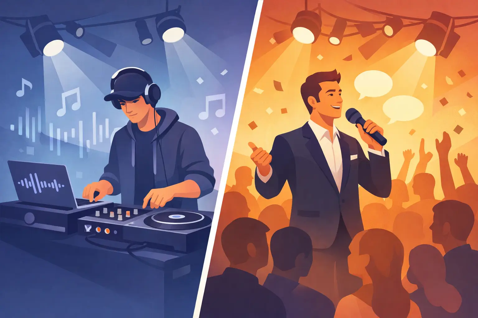 DJ Host vs Emcee: What Your Event Needs