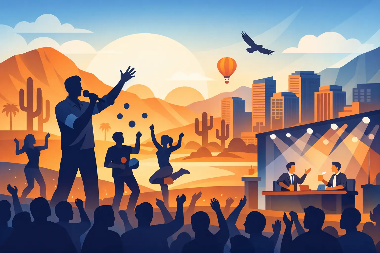 Conference Entertainment Phoenix That Keeps Energy High