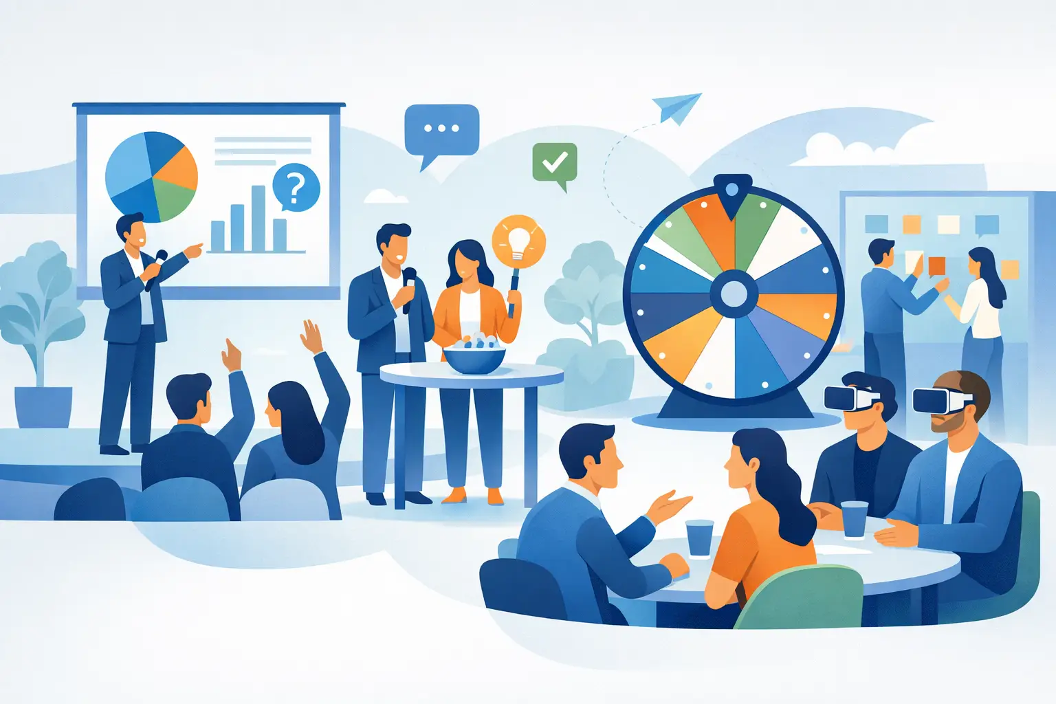 Top Audience Engagement Formats for Corporate Events
